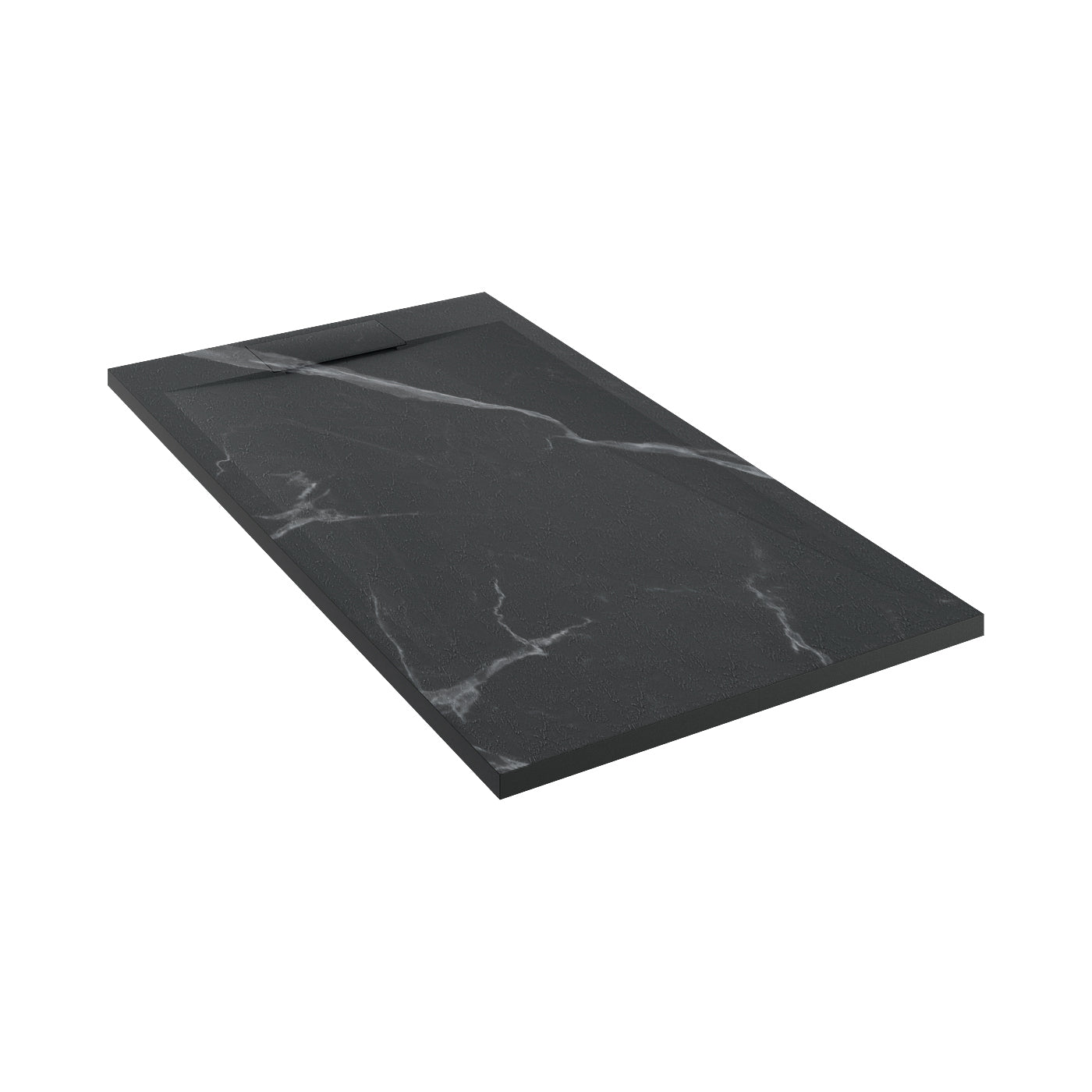 Sahara 60x32 SMC Shower Base Black Marble – Bain Signature